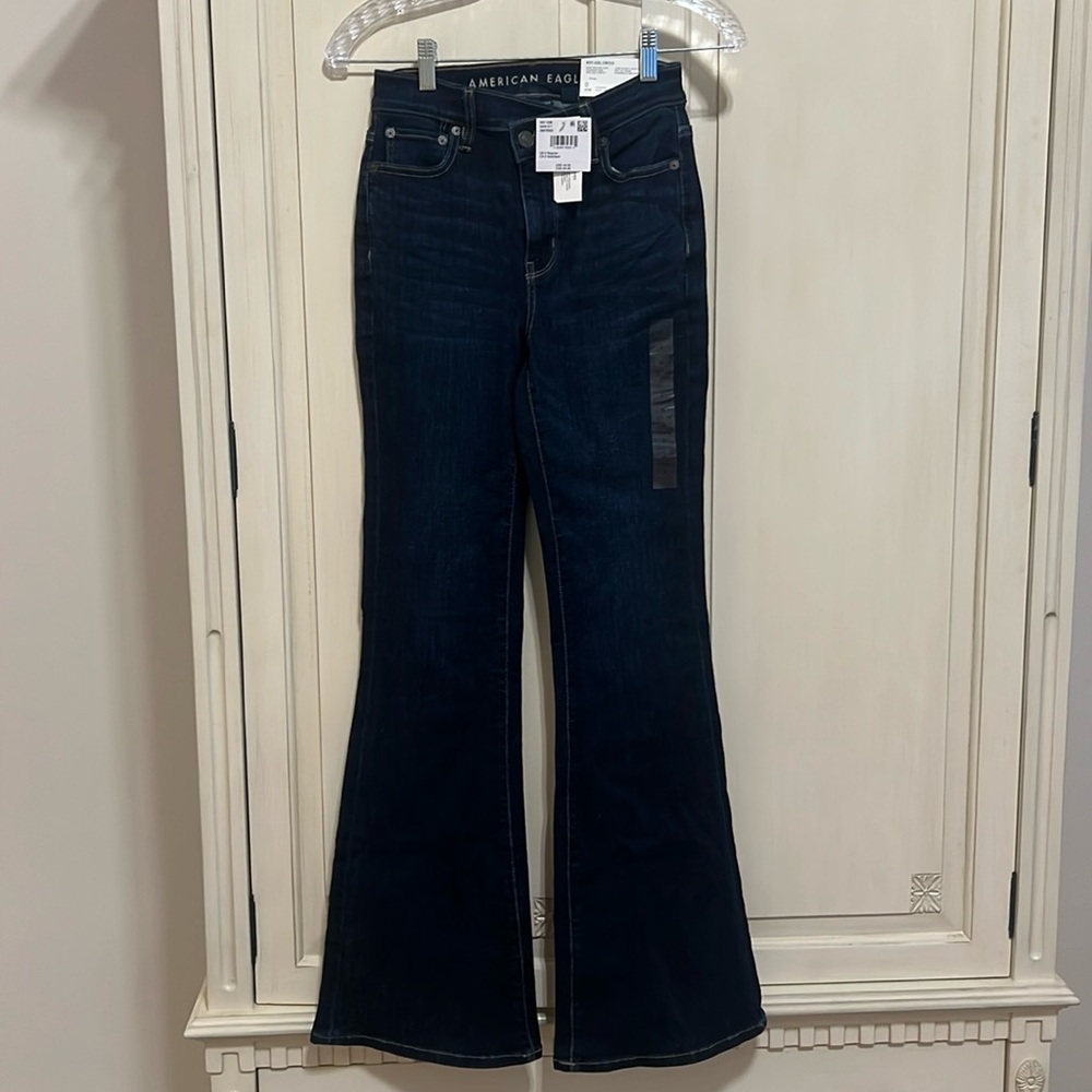 American Eagle Super High-Rise Flare Jeans